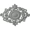 Ekena Millwork Katheryn Ceiling Medallion, 22 1/2"W x 30 3/8"H x 1 1/2"P CM30KT - alternate 1